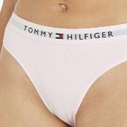 Tommy Hilfiger Truser Thongs Lysrosa økologisk bomull X-Small Dame