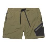 Panos Emporio Badebukser Tech Boardshorts Mørkgrørnn  polyamid XX-Larg...