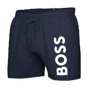 BOSS Badebukser Swimshorts Octopus Blå polyamid X-Large Herre