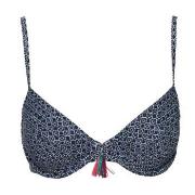 Esprit Sapphire Beach Underwire Bikini Marine mønster D 90 Dame