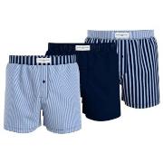 Tommy Hilfiger Woven Boxer Print Marine/Blå bomull Large Herre