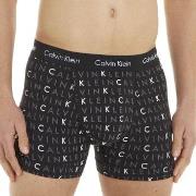 Calvin Klein 6P Cotton Stretch Trunks Svart Mønster bomull X-Large Her...