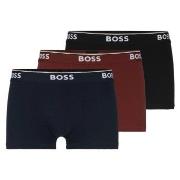 BOSS 3P Power Trunks Svart/Rød bomull XX-Large Herre