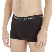 Calvin Klein 3P Cotton Stretch Low Rise Trunks Svart 992 bomull X-Smal...