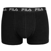 FILA 2P Cotton Boxers Svart bomull Large Herre