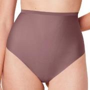 Triumph Truser Shape Smart Highwaist Thong Rosa/Brun Small Dame