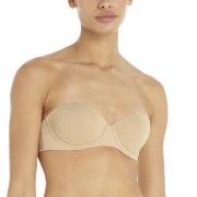 Calvin Klein BH Strapless Bra Beige C 80 Dame