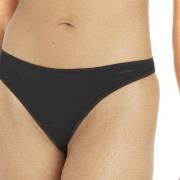 Calvin Klein Truser Sheer Marquisette Thong Svart Small Dame