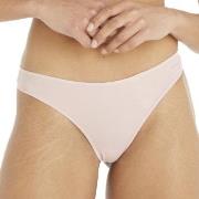 Calvin Klein Truser Sheer Marquisette Thong Lysrosa Small Dame