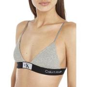 Calvin Klein BH CK96 Triangle Bra Grå bomull Small Dame