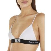 Calvin Klein BH CK96 Triangle Bra Hvit bomull X-Small Dame