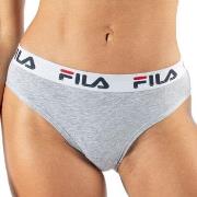 FILA Truser Urban Regular Women Slip Brief Grå bomull Large Dame