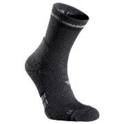 Seger Strømper Running Mid Wool Sock Svart Str 46/48