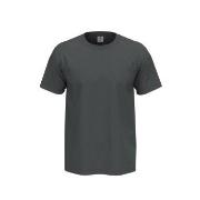 Stedman 4P Comfort Men T-shirt Grå bomull 4XL Herre