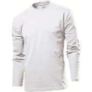 Stedman Comfort-T Long Sleeve Hvit bomull 3XL Herre