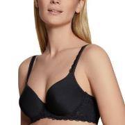 Calida BH Natural Comfort Lace Bra Svart polyamid A 90 Dame