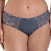 Rosa Faia Truser Colette High Waist Brief Blå 42 Dame