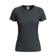 Stedman 4P Classic Women T-shirt Antracit bomull Small Dame