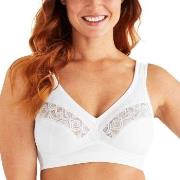 Swegmark BH Pure Grace Soft Bra Hvit polyamid C 75 Dame