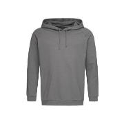 Stedman Hooded Sweatshirt Unisex Grå bomull 3XL