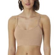 Schiesser BH Bustier Removable Pads Top Beige polyamid Medium Dame