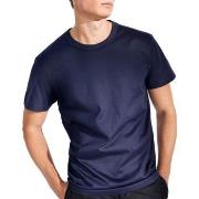 Bread and Boxers Pima Cotton Crew Neck Marine bomull X-Large Herre