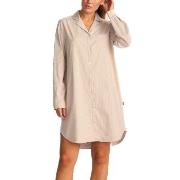 JBS of Denmark Shirt Dress Lysbrun  X-Large Dame