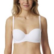 Schiesser BH Bandeau Bra Hvit B 75 Dame