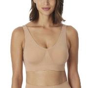 Schiesser BH Soft Removable Pads Bra Beige polyamid Large Dame