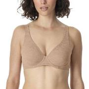 Schiesser BH Spacer Wired Bra Beige polyamid D 75 Dame