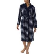 Schiesser Women Terry Bathrobe Marine Small Dame