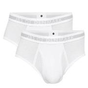 JBS of Denmark 2P Men Briefs Hvit Small Herre