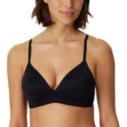 Schiesser BH Invisible Soft Bra With Underwired Bra Svart A 70 Dame