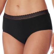 Schiesser Truser 2P Secret Care Panties Svart 38/40 Dame