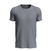 Stedman Active Sports-T For Men Sølvgrå polyester Small Herre