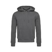 Stedman Men Active Sweat Hoodie Mørkgrå  X-Large Herre