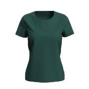 Stedman Women Lux T Mørkgrørnn  bomull X-Small Dame