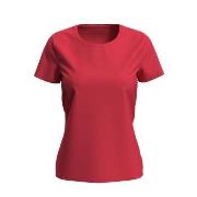 Stedman Women Lux T Rød bomull X-Large Dame