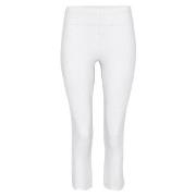 Decoy Capri Leggings Hvit økologisk bomull Large Dame