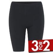 Decoy Mid-length Capri Leggings Svart økologisk bomull XX-Large Dame