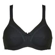 NATURANA BH Cotton Soft Bra Svart bomull A 100 Dame