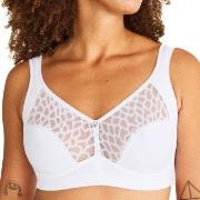 Swegmark BH Lovely Lilly Soft Bra Hvit bomull F 95 Dame