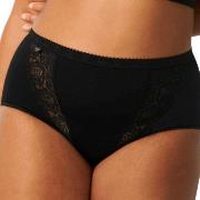 Sloggi Truser 2P Chic Maxi Briefs Svart bomull 46 Dame