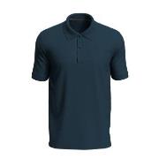 Stedman Henry Polo Short Sleeve Marine bomull Small Herre