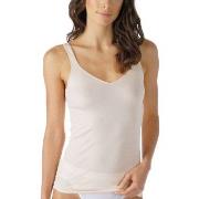 Mey Noblesse Cami-Top V-Neck Krem bomull 48 Dame