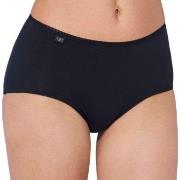 Sloggi Truser 3P 24 7 Cotton Midi Briefs Svart bomull 44 Dame