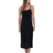 Mey Emotion Long Body Dress Svart 36 Dame