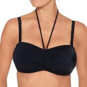 Wiki Basic Bandeau Bikini Top Svart F 80 Dame