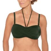 Wiki Basic Bandeau Bikini Top Mørkgrørnn  C 80 Dame