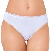 Sloggi Truser 3P 24 7 Cotton Lace Tai Briefs Hvit bomull 46 Dame